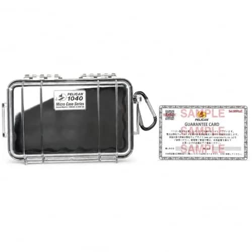 Pelican 1040 Micro Case (Black/Clear) | IP67 Water-Resistant & Crushproof for Electronics thumbnail 1