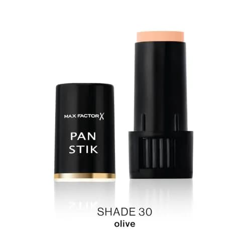 Max Factor Panstik Foundation - #30 Olive | Full Coverage, Dewy Finish, 12g thumbnail 2