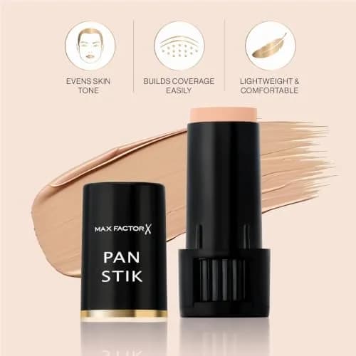 Max Factor Panstik Foundation - #30 Olive | Full Coverage, Dewy Finish, 12g thumbnail 3