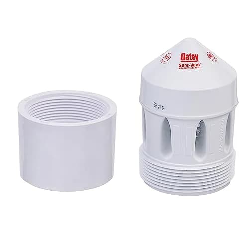 Oatey 500 DFU Air Admittance Valve 3-4 Inch PVC Schedule 40 Adapter | ASSE 1050 & 1051 Compliant thumbnail 2
