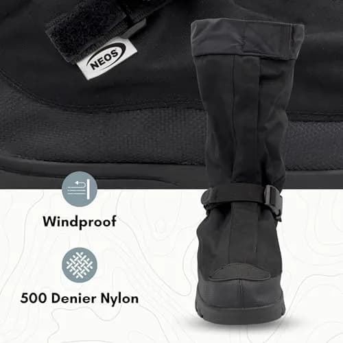 NEOS Overshoe Adventurer Waterproof Winter Boot Covers for Work | All-Season, Slip-Resistant, X-Small thumbnail 5