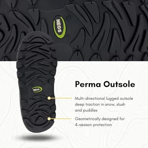 NEOS Waterproof Overshoe Adventurer - All Season Water-Resistant Boot Covers for Work & Outdoors thumbnail 4