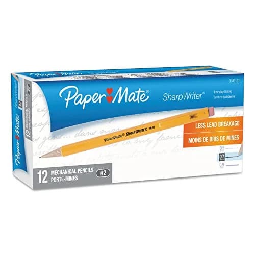 Paper Mate Mechanical Pencil 0.7mm | Cushion Point, Twist-Advance, 12 Pack thumbnail 2