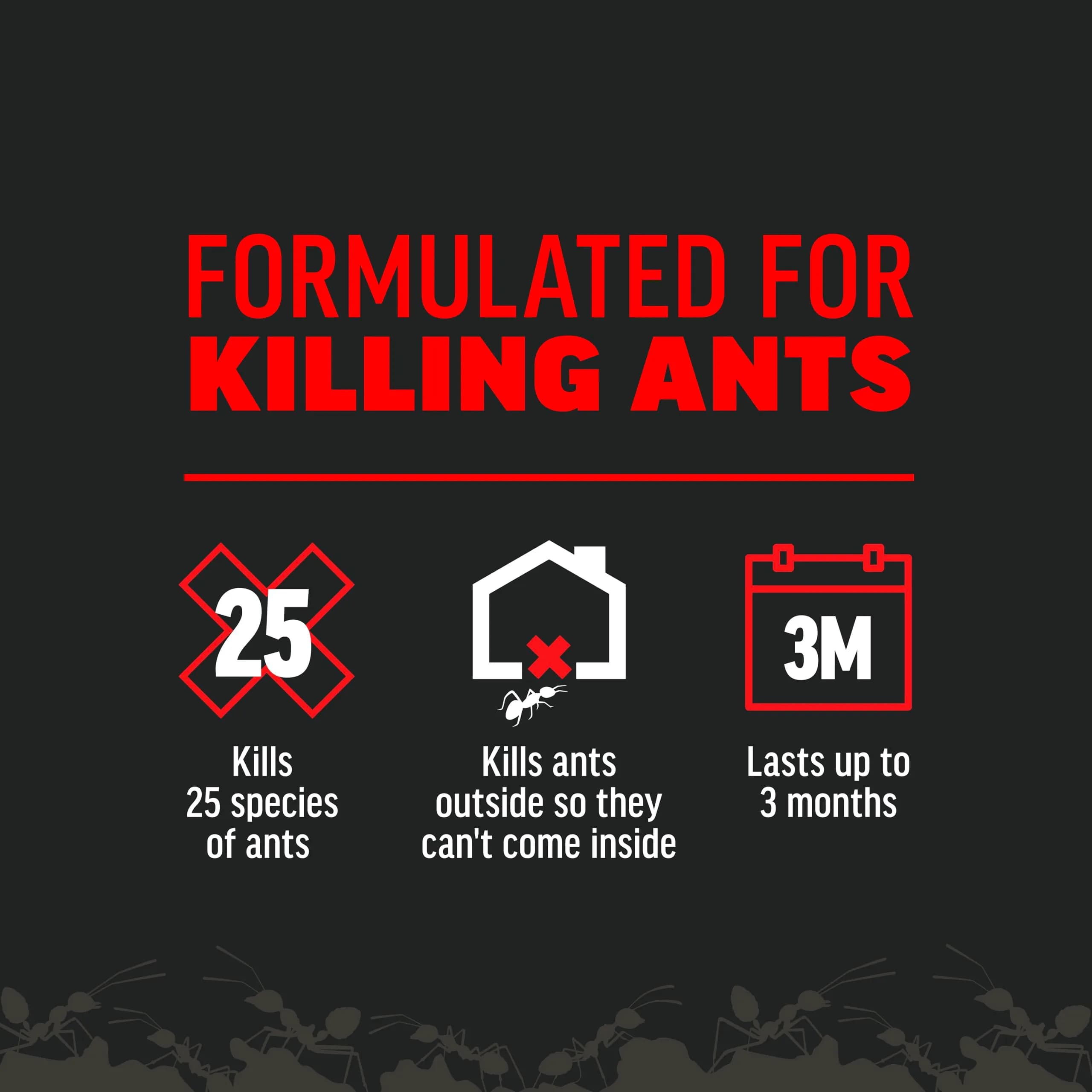 Amdro Ant Killer for Outdoor Home Perimeter Granules 12 Oz (340g) | Kills 25 Ant Species - view 8