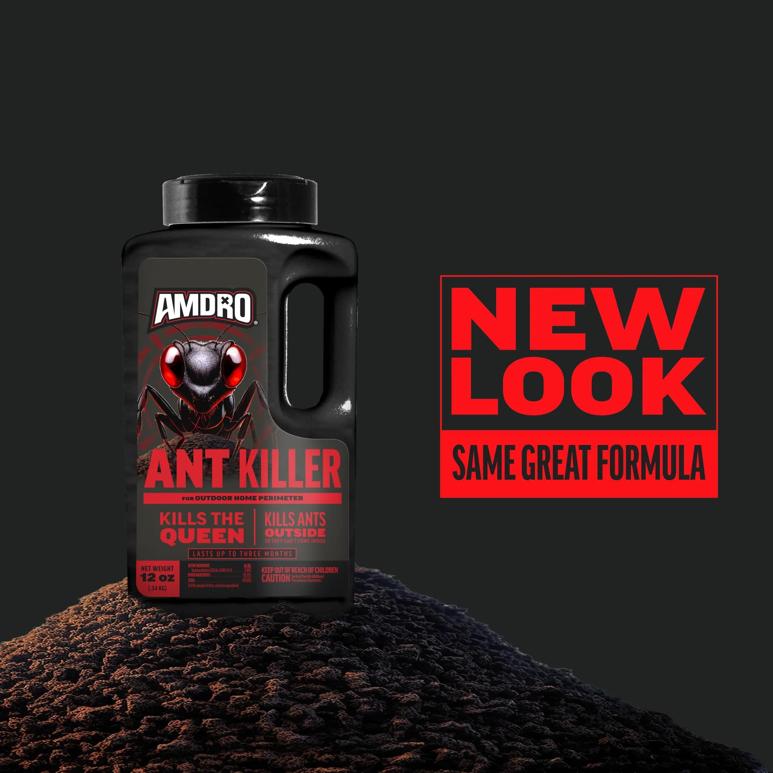 Amdro Ant Killer for Outdoor Home Perimeter Granules 12 Oz (340g) | Kills 25 Ant Species - view 9