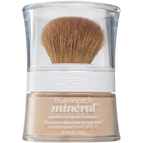 L'Oreal Paris True Match Mineral Loose Powder Foundation Light Ivory 0.35 oz (9.9 g) | SPF 19 Natural Finish thumbnail 1