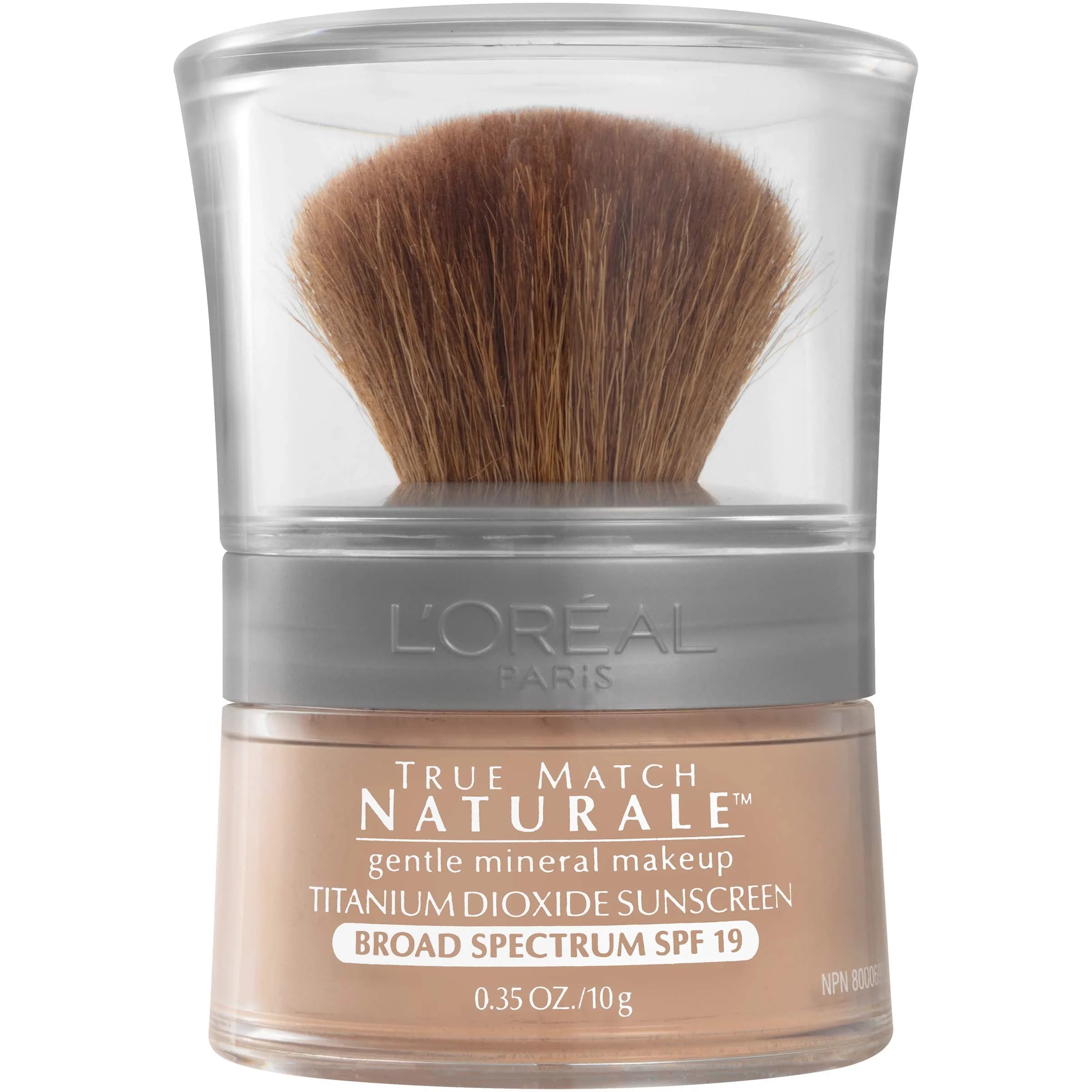 L'Oreal Paris True Match Mineral Loose Powder Foundation Light Ivory 0.35 oz (9.9 g) | SPF 19 Natural Finish - view 2
