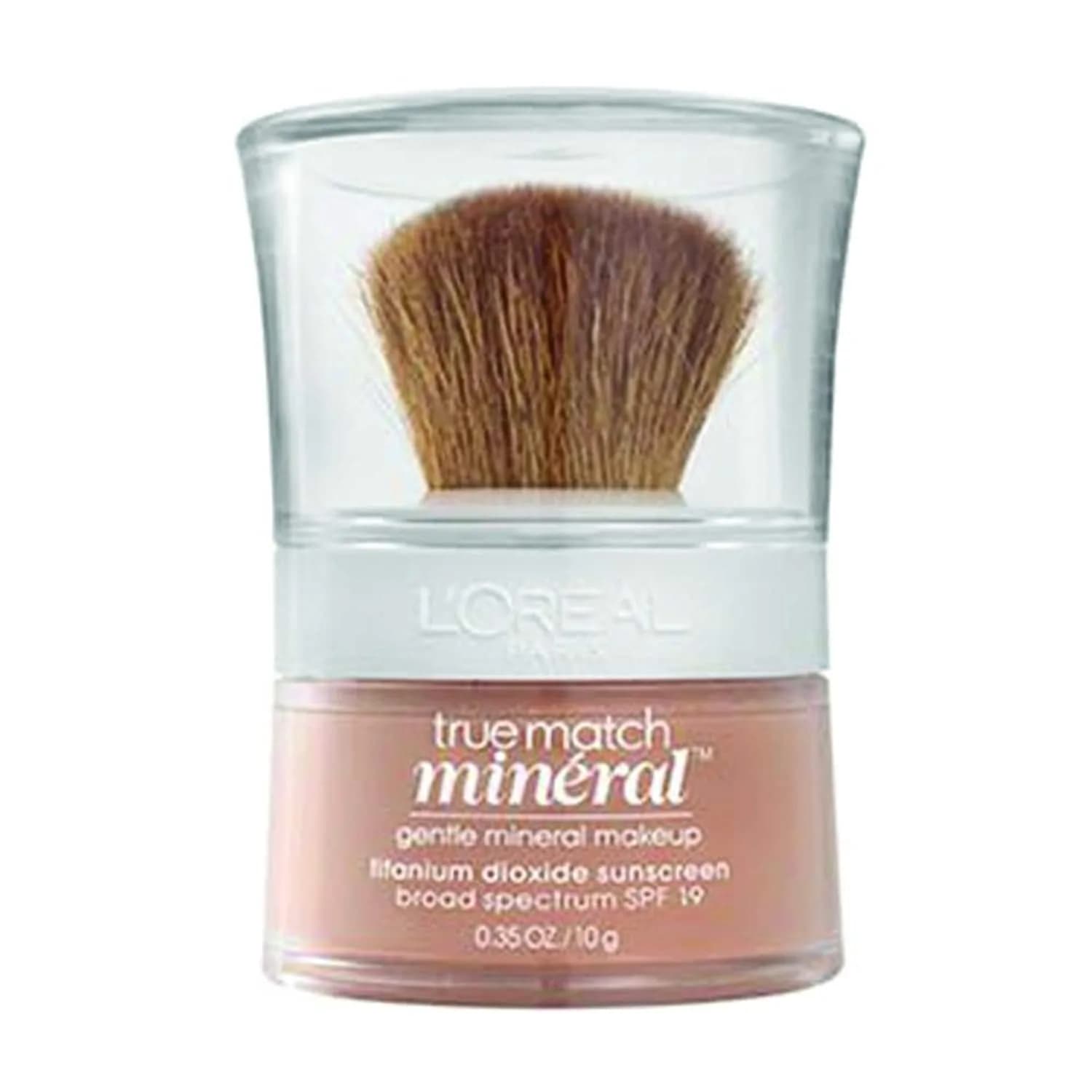 L'Oreal Paris True Match Mineral Loose Powder Foundation Nude Beige 0.35oz (9.92g) | Natural Radiant Flawless Coverage - main product image