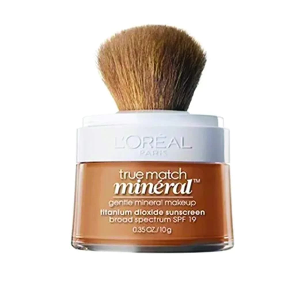 L'Oréal Paris True Match Mineral Loose Powder Foundation Sun Beige 9.9g (0.35oz) | SPF 19 Natural Finish - main product image