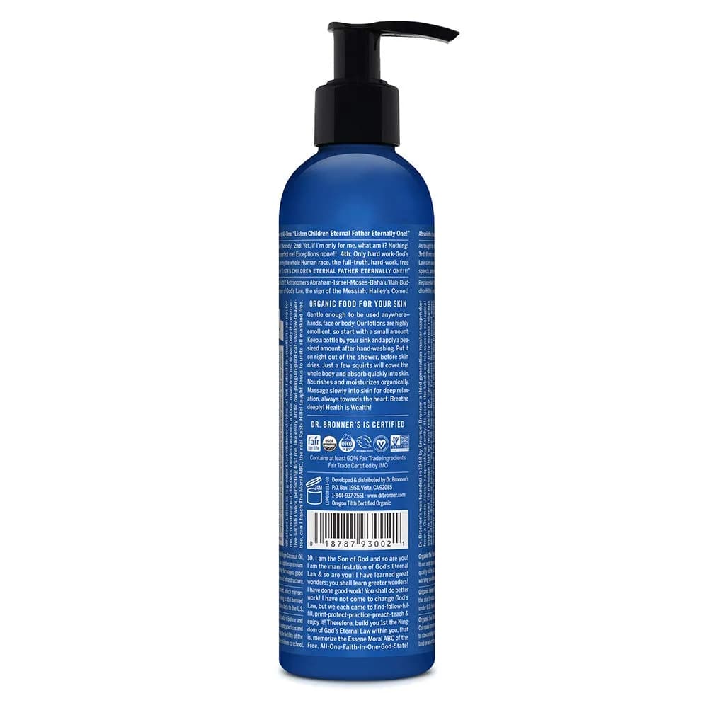 Dr. Bronner's Organic Peppermint Lotion 237ml (8 Fl Oz) | USDA Organic & Fair Trade Moisturizer - view 2