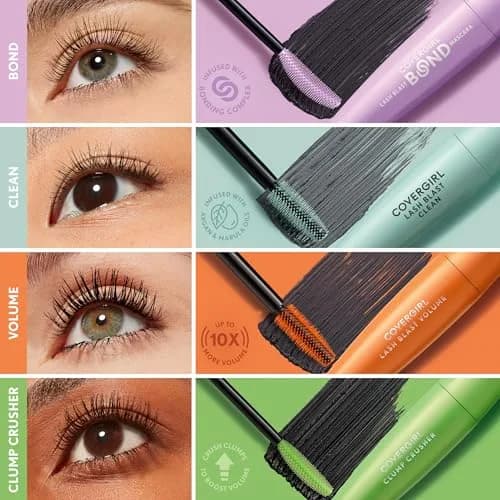COVERGIRL Lash Blast Volume Mascara - 815 Brown | Big Lash, No Clumps, Hypoallergenic thumbnail 6
