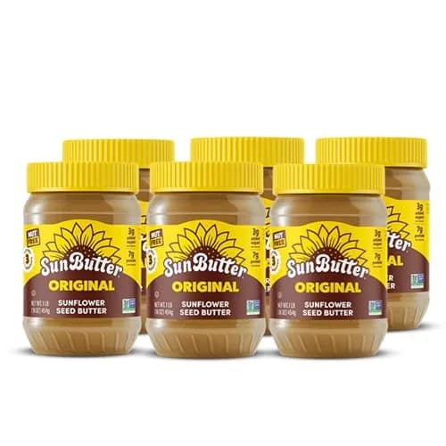 SunButter Original Sunflower Seed Butter 16 Oz | Nut-Free, Vegan, Kosher, Non-GMO thumbnail 1