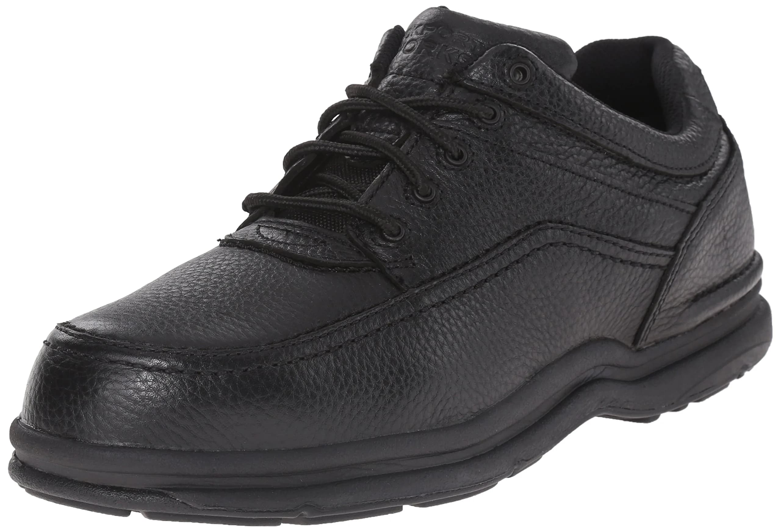 Rockport Work Men's RK6761 Work Shoe | Steel Toe, Black, 10.5 US | Durable Leather & Rubber