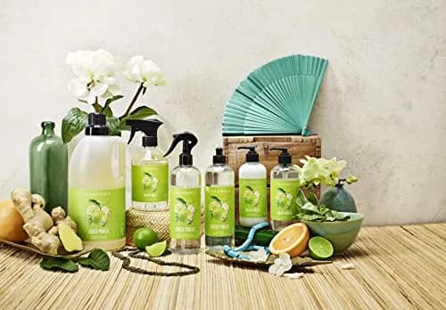 Caldrea Multi-surface Countertop Spray Cleaner Ginger Pomelo Scent 473ml (16 Fl Oz) | Plant-Based Odor Eliminator thumbnail 4