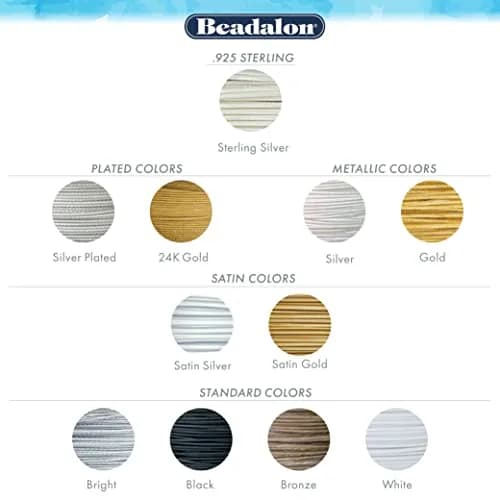 Beadalon 49-Strand Bead Wire .015" / 0.38 mm Silver Plated 10 ft | Flexible Jewelry Wire thumbnail 5