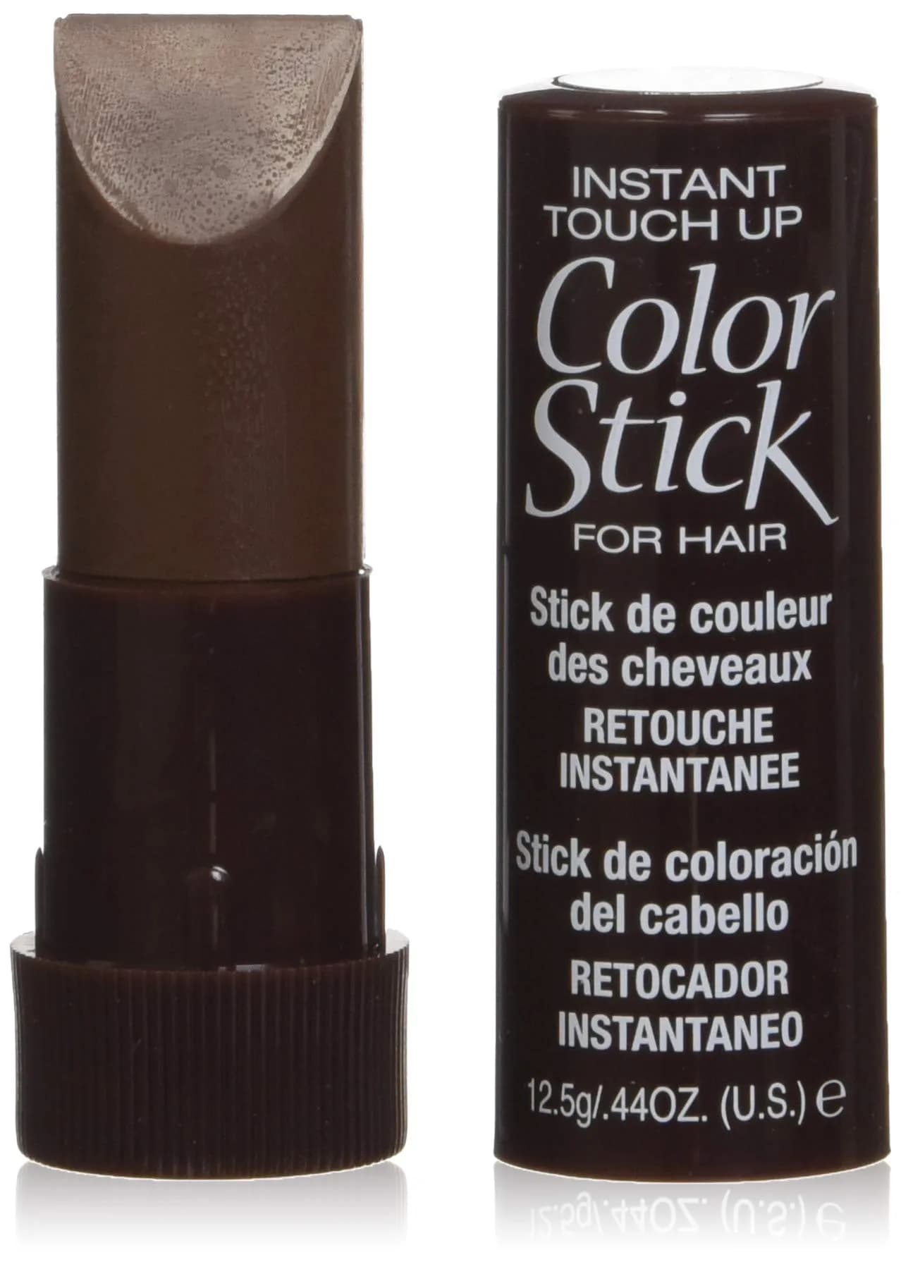 Daggett & Ramsdell Color Stick,Dark Brown, 0.33 Oz | Instant Gray Root Cover for All Hair Types — Dark Brown