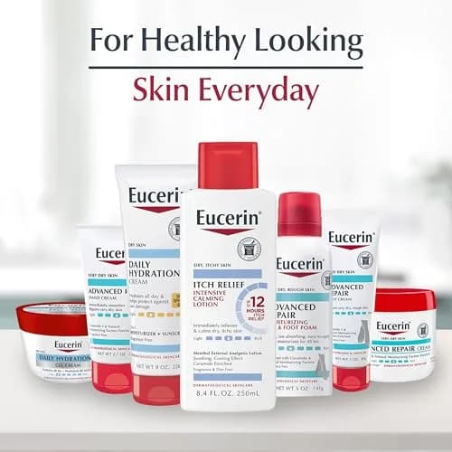 Eucerin Skin Calming Cream 8 oz. Tube (Pack of 3) | Soothes Dry, Itchy Skin with Natural Oatmeal thumbnail 6