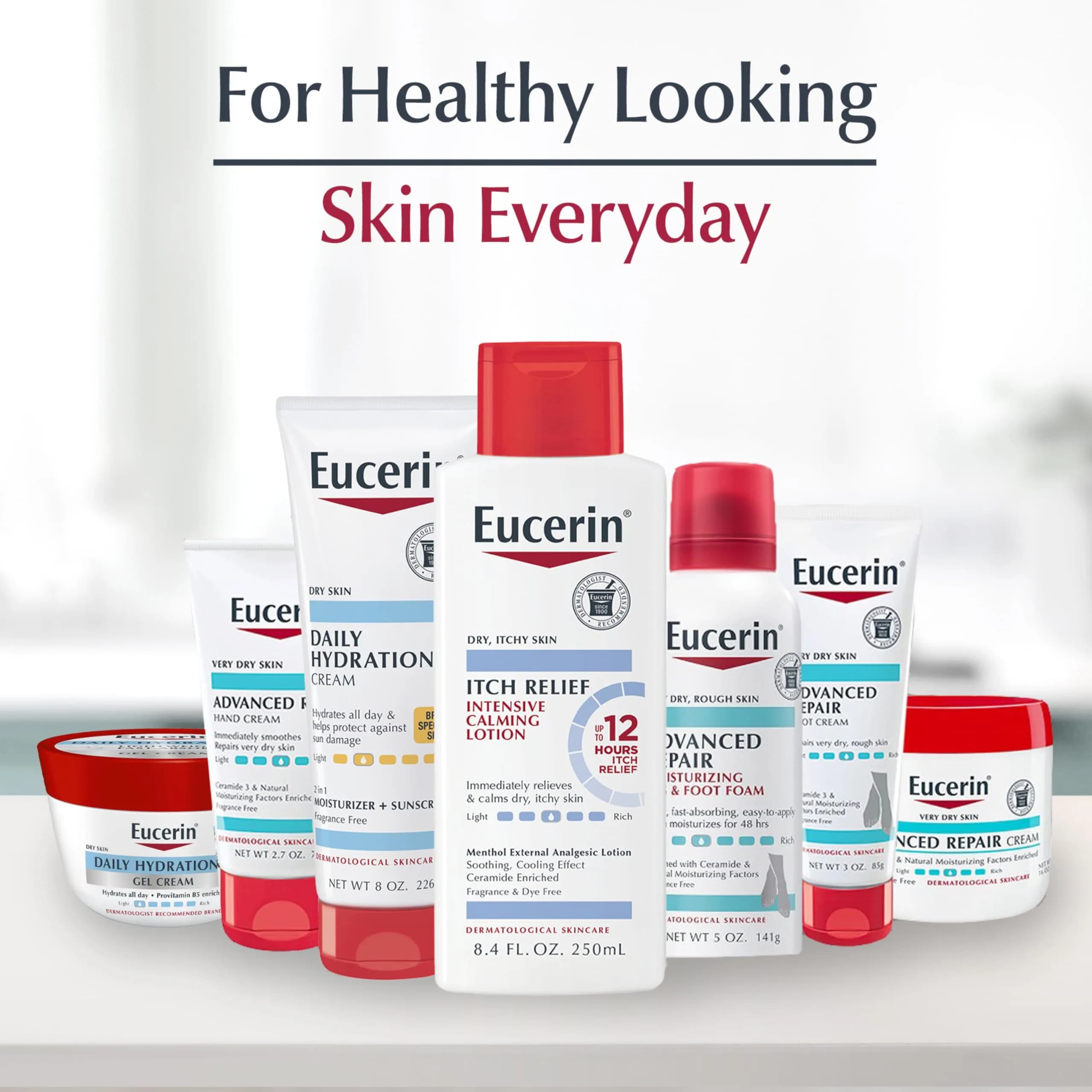 Eucerin Skin Calming Cream 8 oz. Tube (Pack of 3) | Soothes Dry, Itchy Skin with Natural Oatmeal - view 6