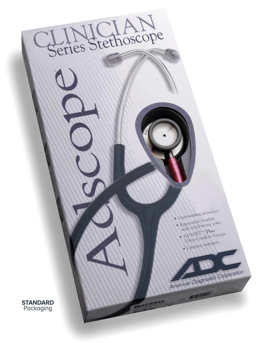 ADC Adimals Pediatric Stethoscope with AFD Technology, White, 7.62 cm (30 Inch) | Child-Friendly Fun & Accurate Acoustics - view 8