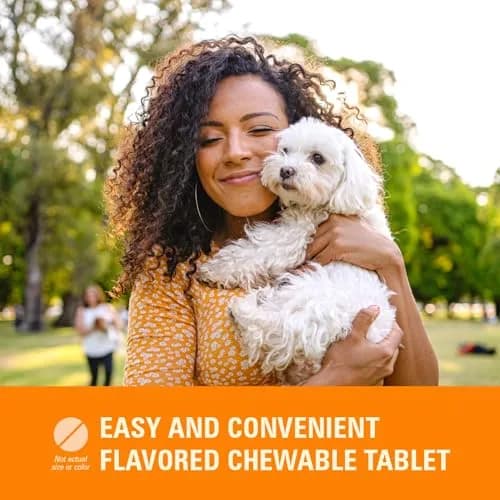 WORM X PLUS 7 Way De-Wormer Chewables for Dogs | Broad Spectrum Tapeworm & Hookworm Control (2 Count) thumbnail 5