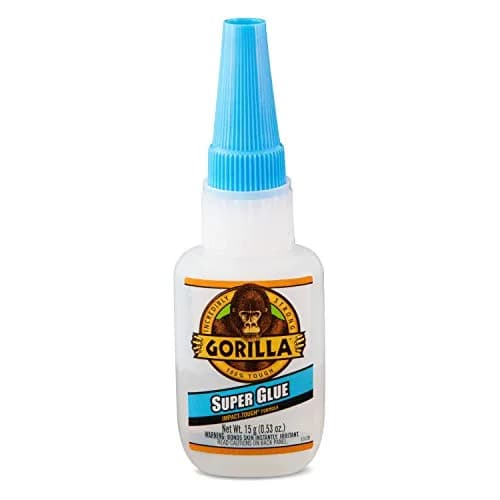 Gorilla Super Glue Clear Bonding Adhesive 15g (0.51 Fl Oz) - Single Tube | Instant Impact-Tough Repairs - view 2
