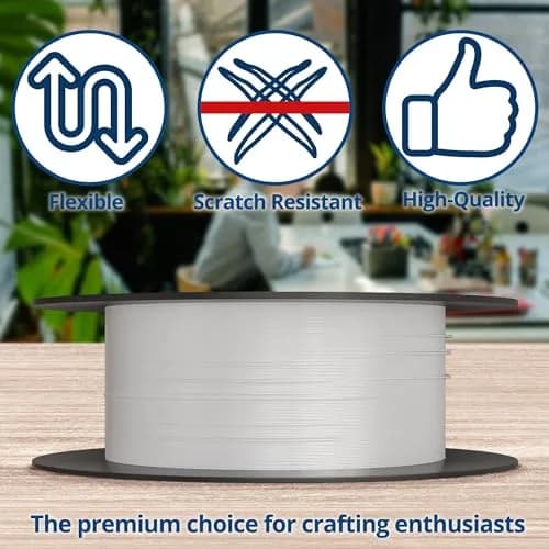 Soft Flex 49 Strand Beading Wire - Medium 0.019" (0.48mm) - 30 Feet (9.14m) | USA-Sourced for Jewelry Making thumbnail 5