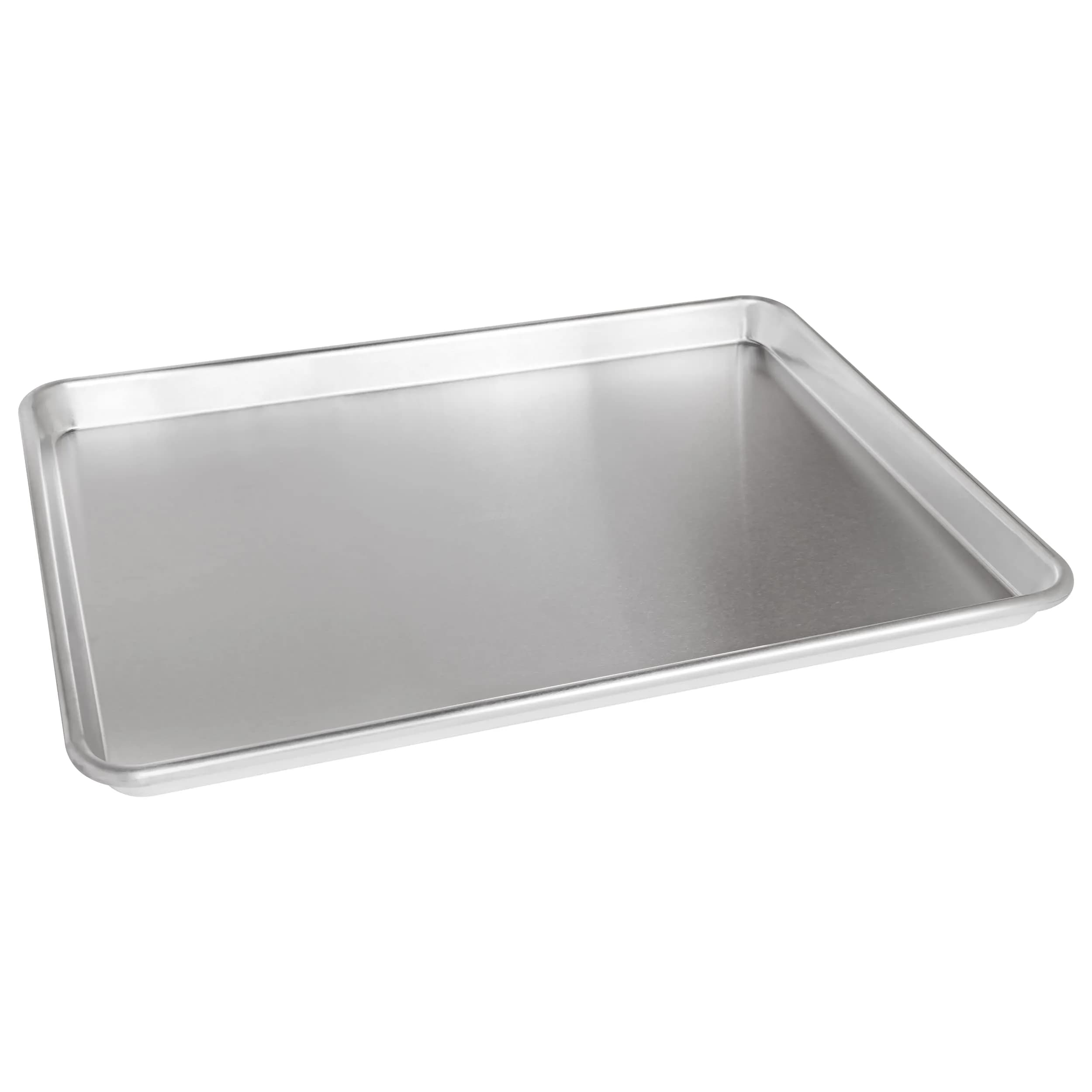 Fat Daddio's SP-HALF Natural Aluminum Half Sheet Pan, 18 x 13 x 1 inch | Durable Commercial Bakeware for Baking & Roasting