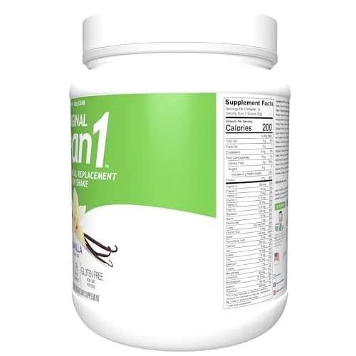 LEAN1 Vanilla Meal Replacement Protein Shake 27.5oz | Supports Weight Loss & Muscle Tone thumbnail 8