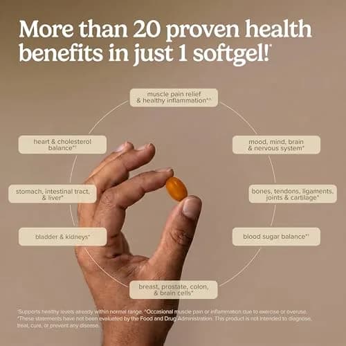 Terry Naturally CuraMed 750mg | Pain & Inflammation Relief - 60 Softgels thumbnail 4