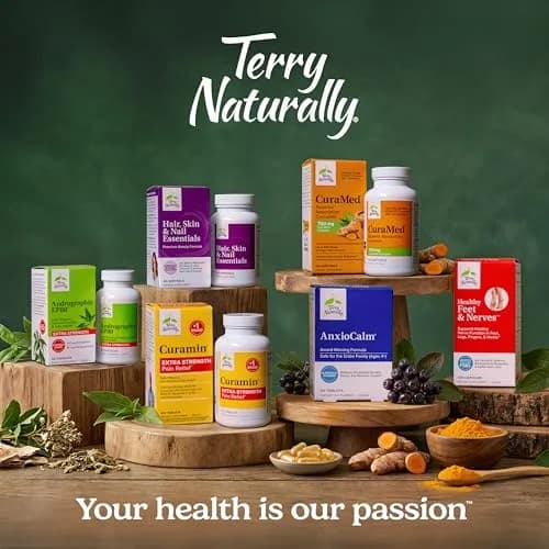 Terry Naturally CuraMed 750mg | Pain & Inflammation Relief - 60 Softgels thumbnail 7