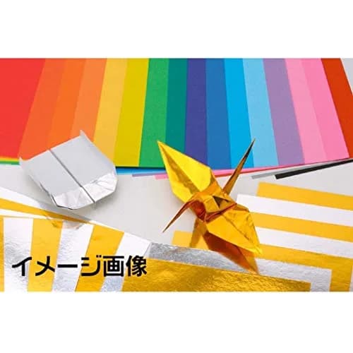 Toyo Origami Paper Single Color - Silver 15cm | 100 Sheets for Kids & Crafts thumbnail 2