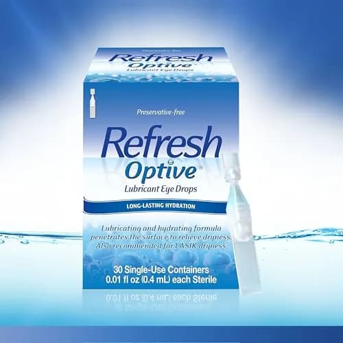 Refresh Preservative-Free Artificial Tears Lubricant Eye Drops 0.01 fl oz (0.4 mL) | Fast Relief for Dry Eyes thumbnail 2