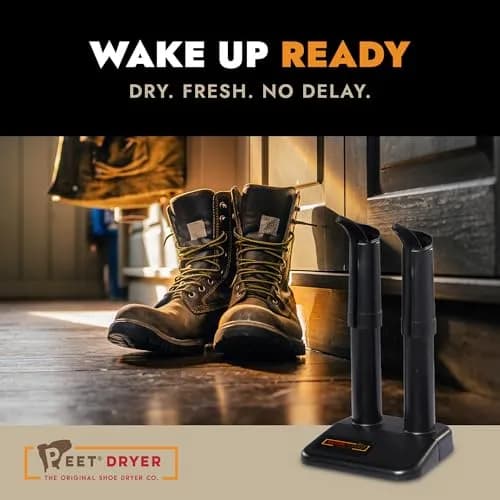 PEET Original Portable Electric Boot & Shoe Dryer, Silent & Always-On | Effective, Energy-Efficient Shoe Drying System thumbnail 5