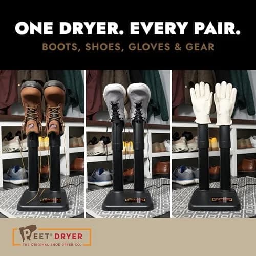 PEET Original Portable Electric Boot & Shoe Dryer, Silent & Always-On | Effective, Energy-Efficient Shoe Drying System thumbnail 7
