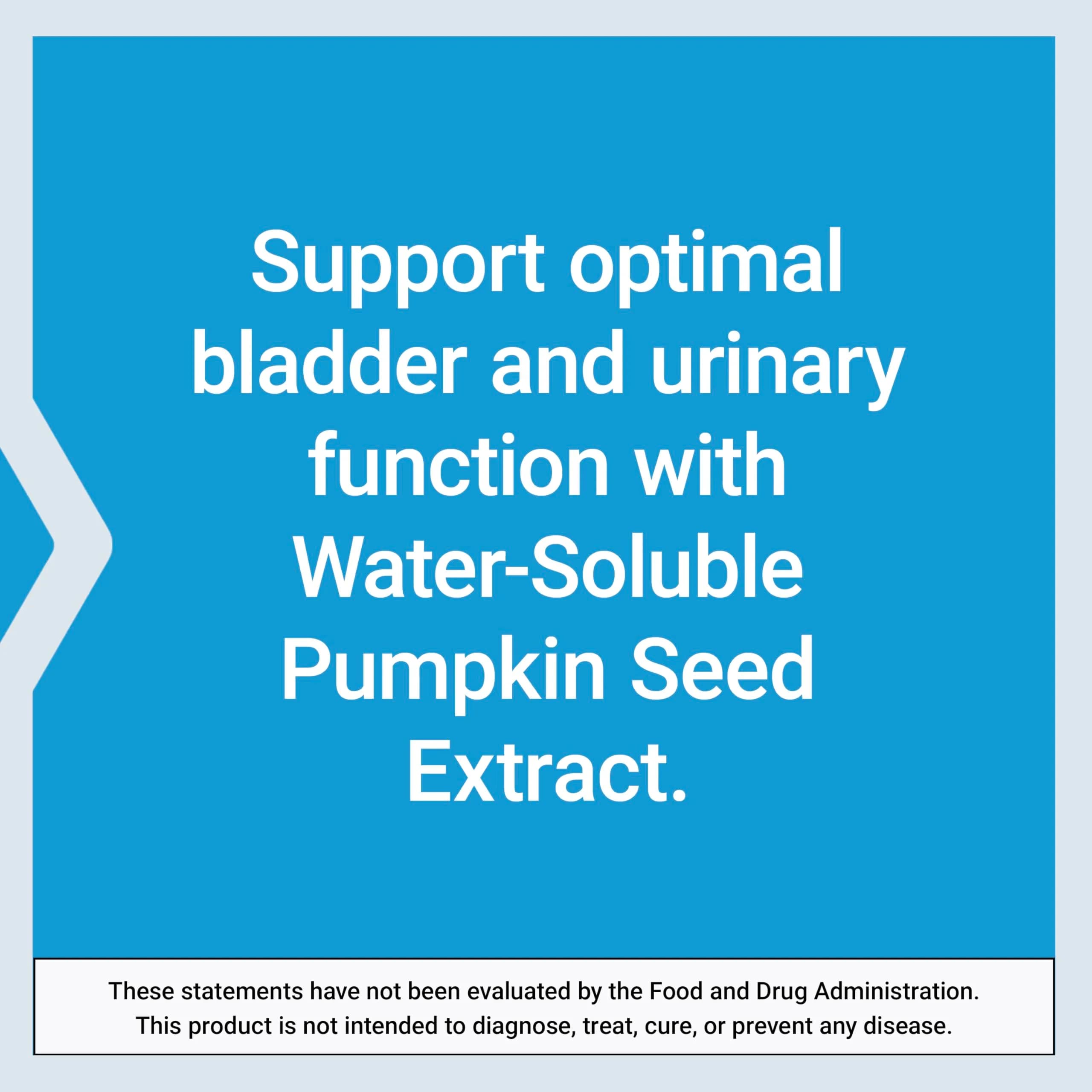 Life Extension Water-Soluble Pumpkin Seed Extract 60 Capsules | Promotes Prostate & Urinary Tract Health - view 6