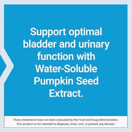 Life Extension Water-Soluble Pumpkin Seed Extract 60 Capsules | Promotes Prostate & Urinary Tract Health thumbnail 6