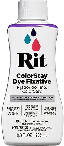 Rit ColorStay Dye Fixative Liquid 236ml (8 fl oz) | Locks in Color & Reduces Bleeding thumbnail 1