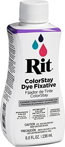 Rit ColorStay Dye Fixative Liquid 236ml (8 fl oz) | Locks in Color & Reduces Bleeding thumbnail 2