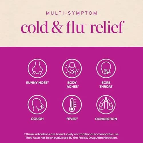 Nature's Way Umcka Cold & Flu Relief FastActives Berry Powder 10 Packets | Homeopathic Multi-Symptom Relief thumbnail 3