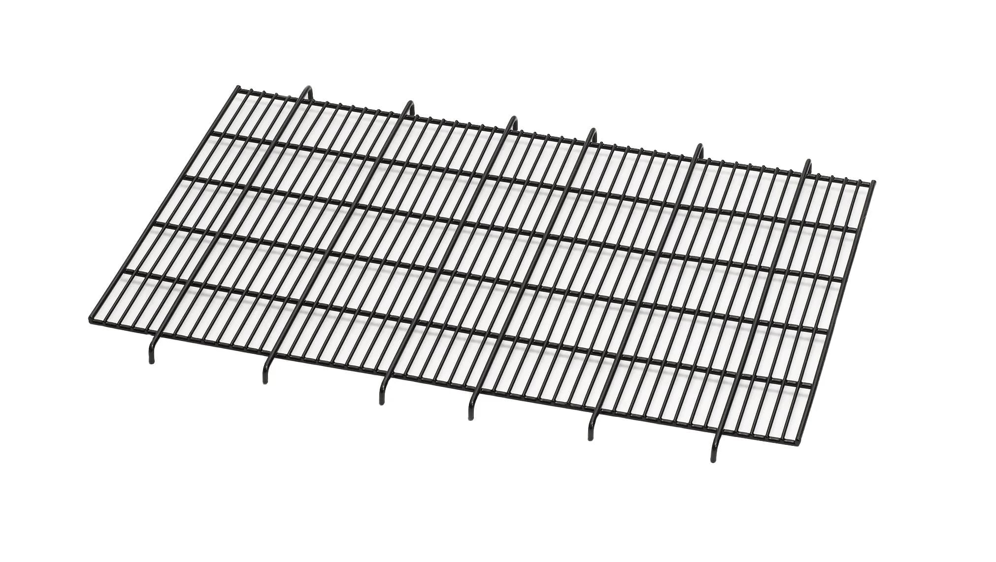 MidWest Homes for Pets Floor Grid for Dogs 1530, 1530DD, 1930, 1930DD, 1630 | Elevated crate floor for medium breeds — Blacks &amp; Grays