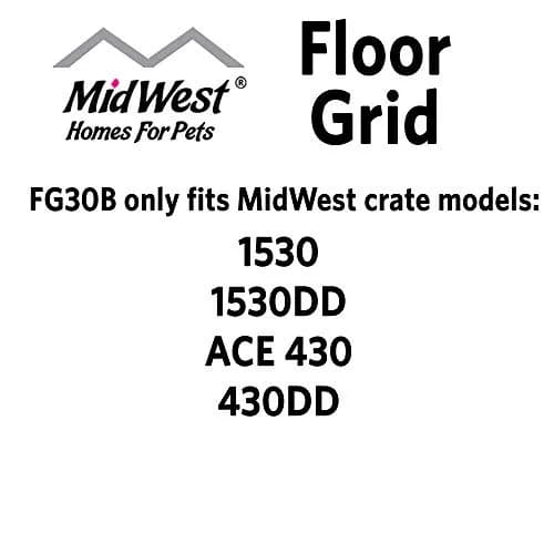 MidWest Homes for Pets MidWest Floor Grid for Dog Crate | Elevated, Durable Vinyl Coated Floor Grid for Intermediate Metal Crates thumbnail 6