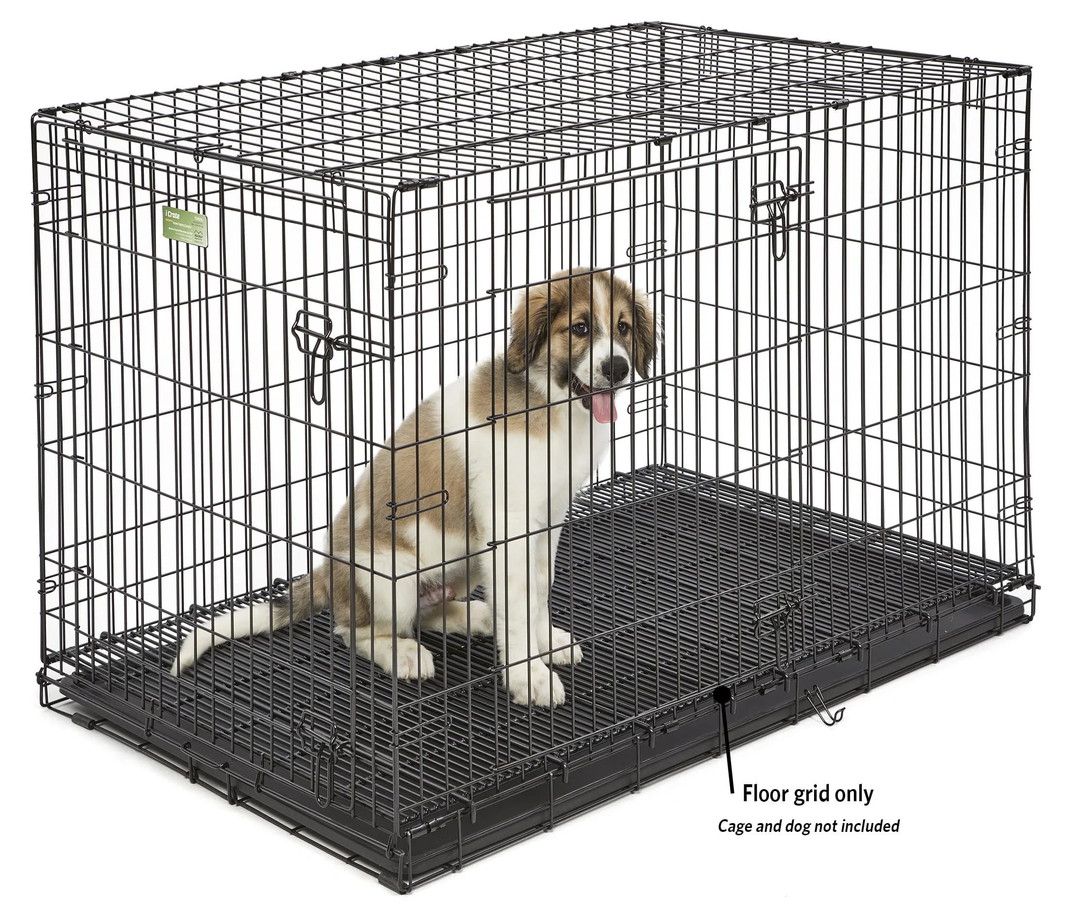 MidWest Homes for Pets Floor Grid for Dogs 1530, 1530DD, 1930, 1930DD, 1630 | Elevated crate floor for medium breeds — 46.8"L x 30.7"W x 1.1"H thumbnail 4