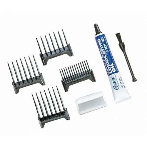 Oster Professional Fast Feed Hair Clipper Adjustable Pivot Motor | Whisper Quiet & Seamless Lengths (7 Piece Set) thumbnail 7