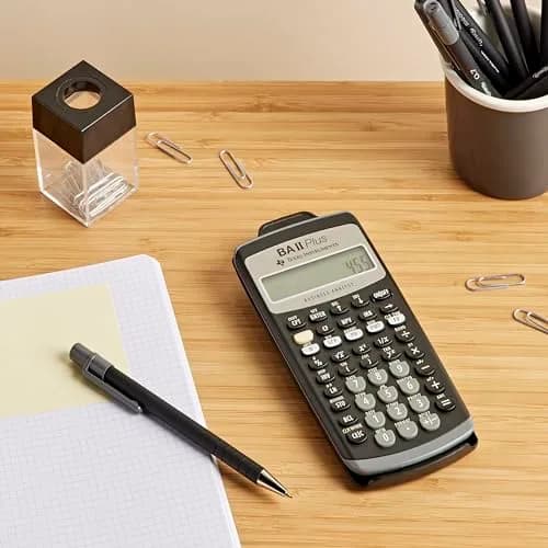 Texas Instruments BA II Plus Financial Calculator Black | Solves Time Value of Money Calculations thumbnail 2