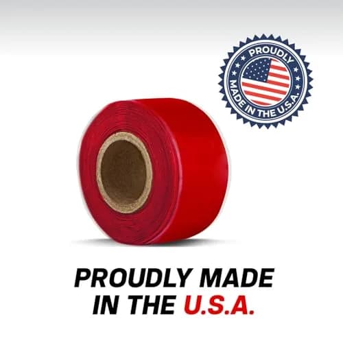 Bond It Rescue Tape Self-Fusing Silicone Repair Tape 3.05m (12 ft) Red | Seals Leaks, Insulates Wiring, Withstands 500°F thumbnail 7