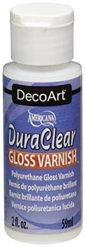 DecoArt Americana DuraClear Gloss Varnish 59ml (2 fl oz) | Seals Acrylic Paint on 3D Prints & Miniatures thumbnail 1