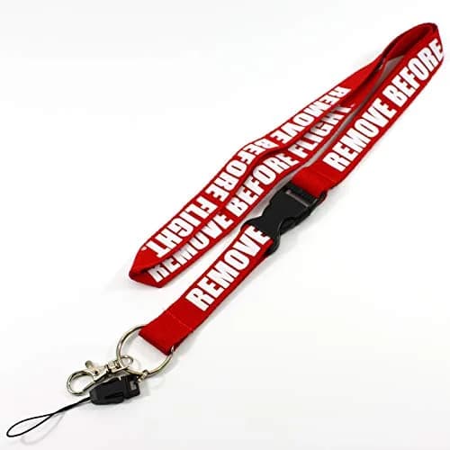 Rotary13B1 Remove Before Flight - Red Lanyard - 5 Pack | Aviation Warning Flags for House & Gym thumbnail 8