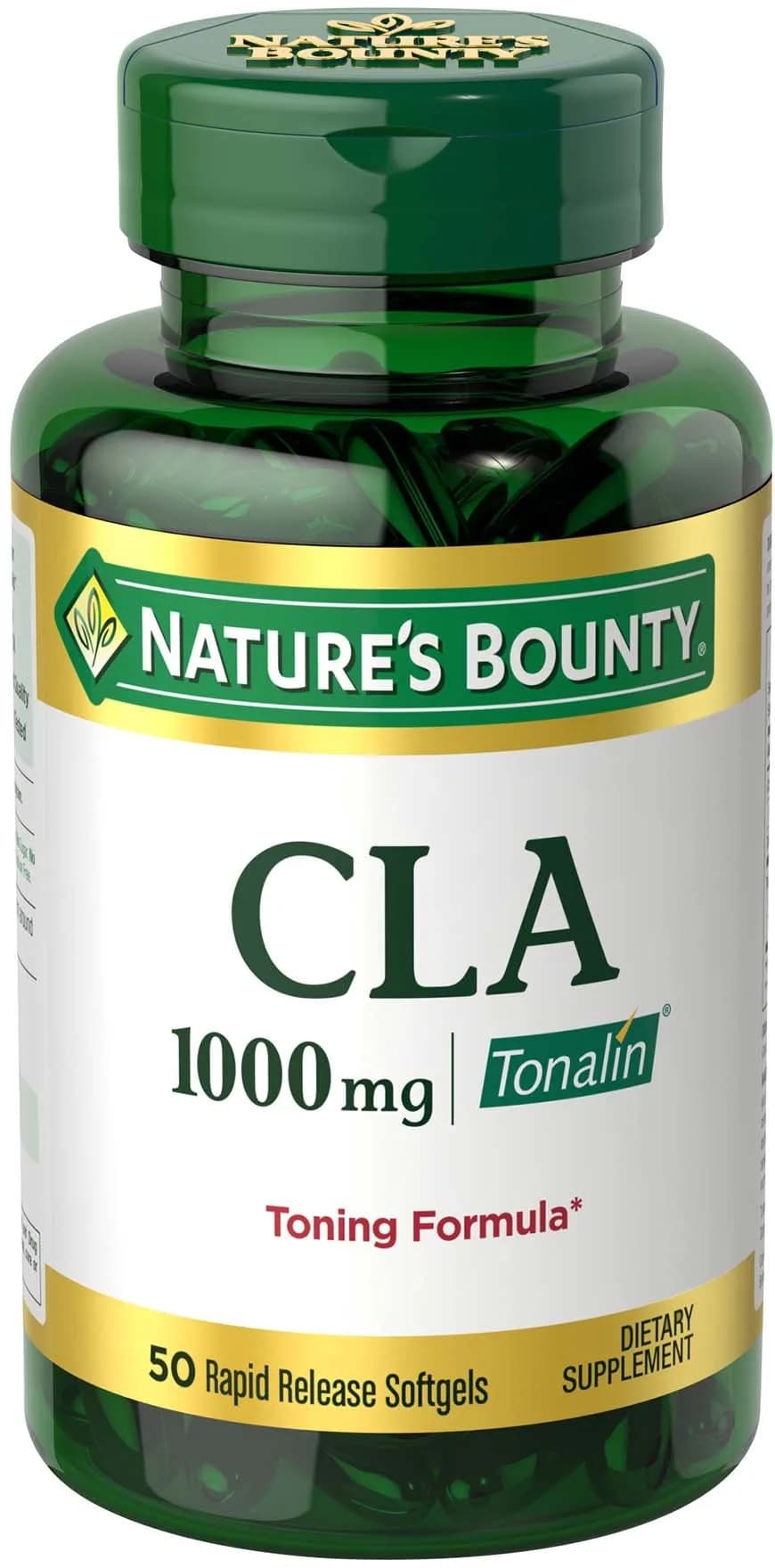 Nature's Bounty Tonalin CLA 1000mg | Supports Body Composition & Tone — Softgel