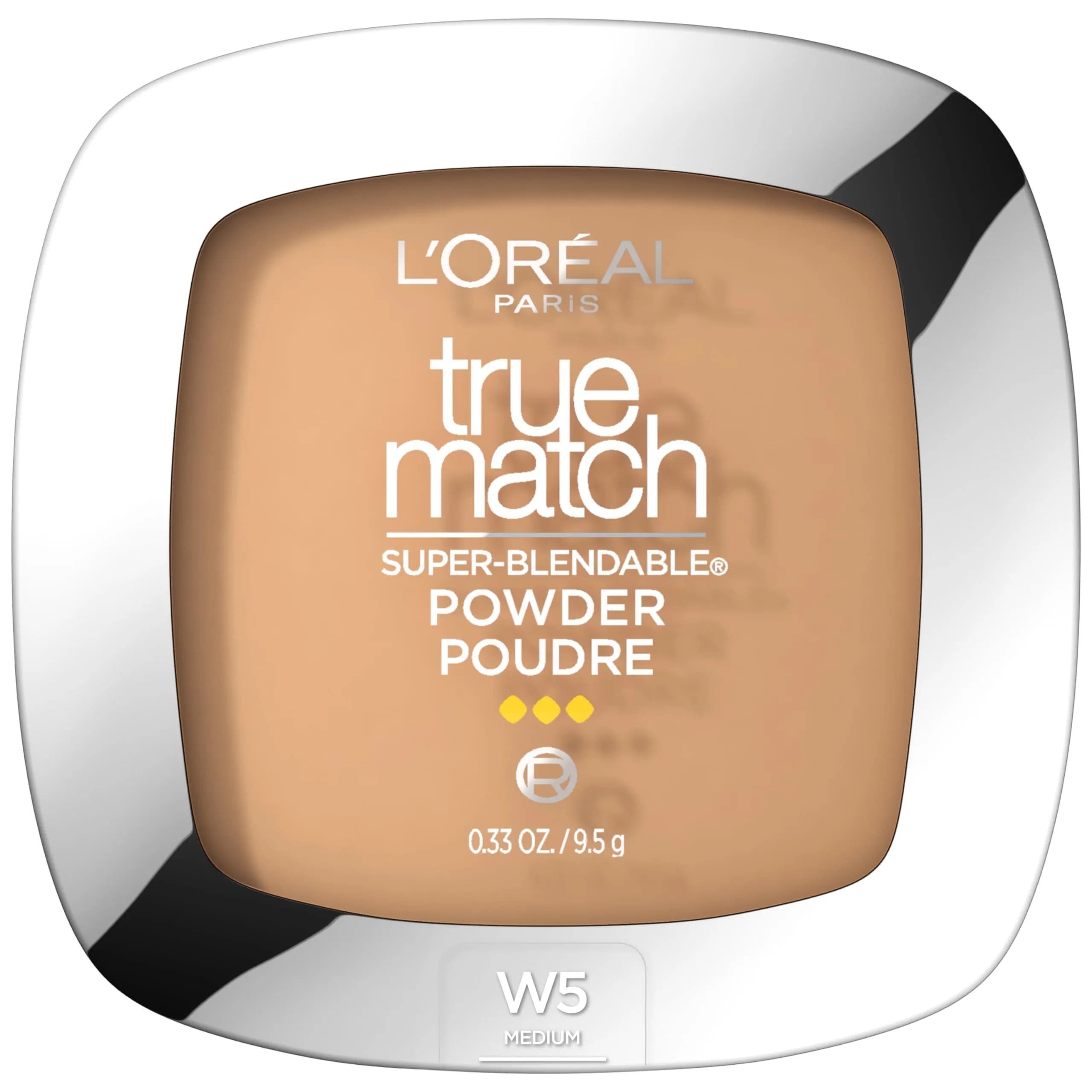 L'Oreal Paris True Match Super Blendable W5 Medium Oil-Free Powder Foundation - main product image