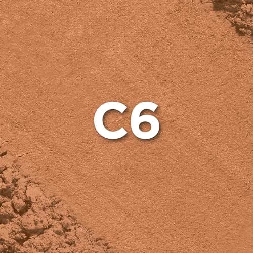 L'Oreal Paris True Match Super Blendable Oil-Free Powder Foundation C6 Medium 0.33 oz (9.36 g) | Matches Skin Tone & Texture thumbnail 6